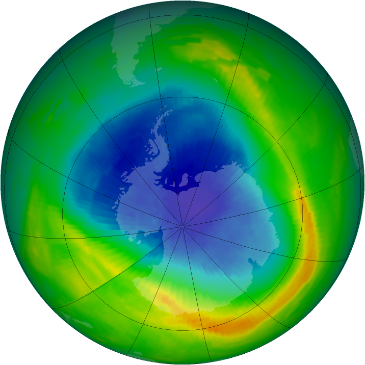 Ozone Map 1988-10-09